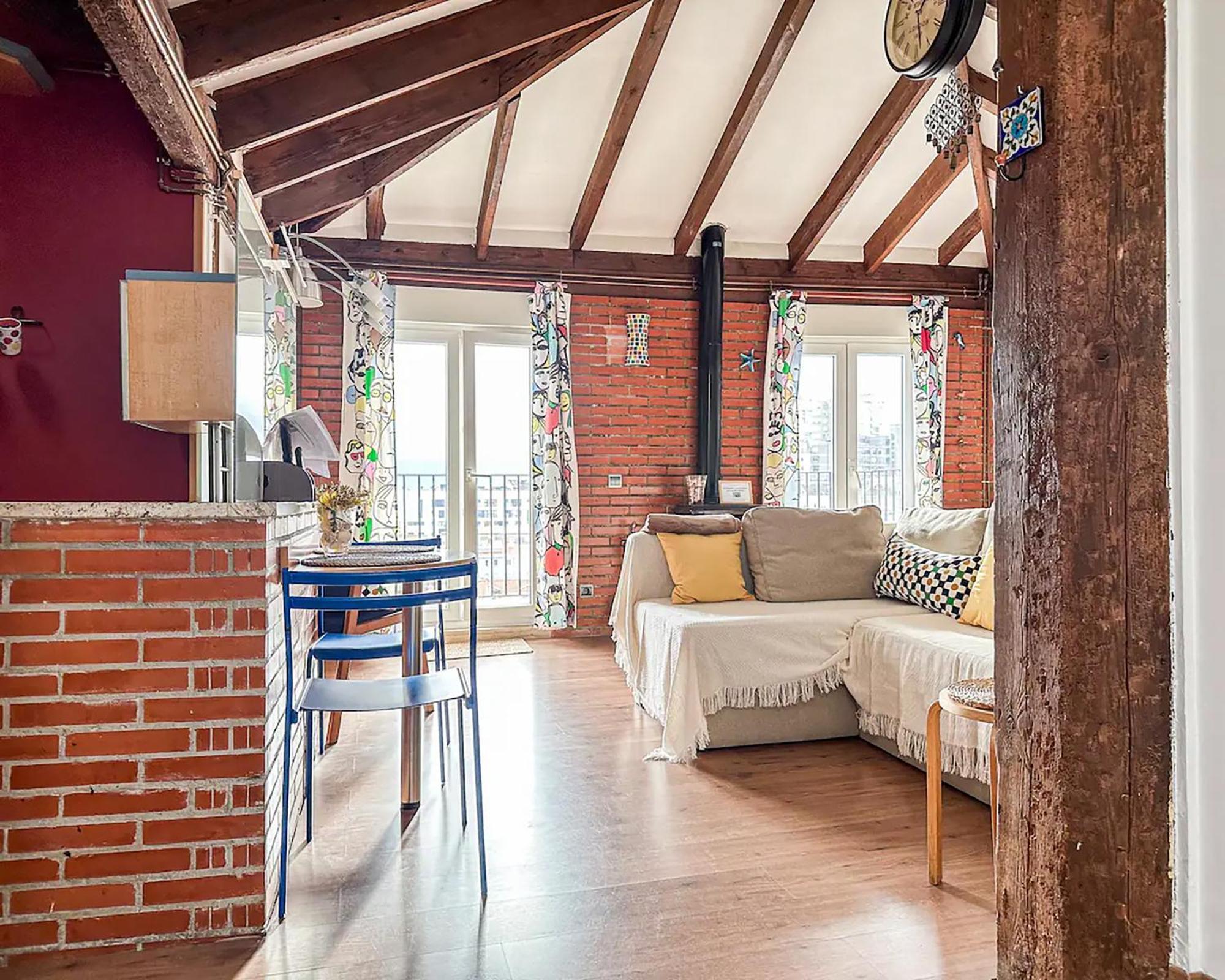 Acogedor Loft Con Vistas A La Ciudad